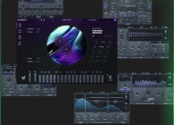 minimal audio swarm reverb